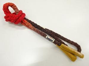 未使用品　正絹　手組帯締め